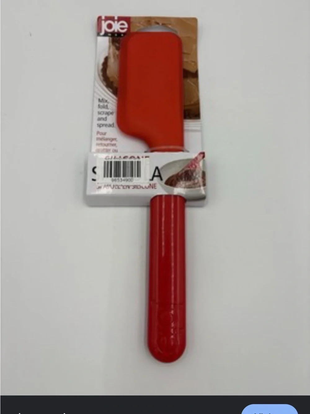 Joie Red Silicone Kitchen Spatula
